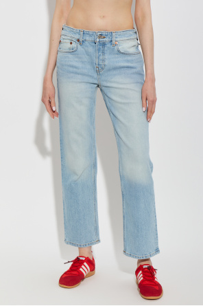 RE/DONE ‘Slim Straight Crop’ jeans