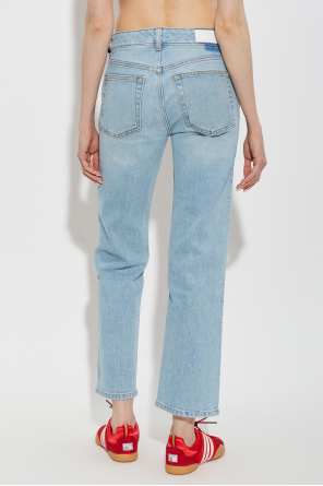 RE/DONE ‘Slim Straight Crop’ jeans
