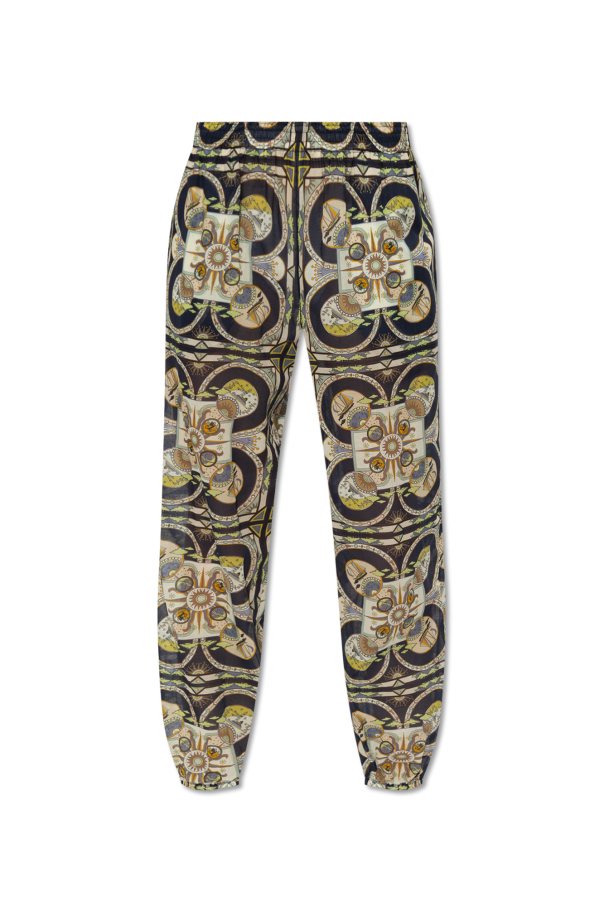 Tory Burch Patterned trousers