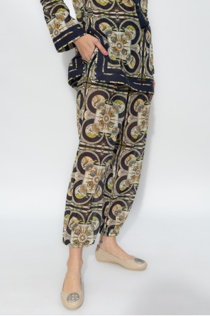 Tory Burch Patterned trousers