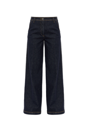 Straight-leg jeans