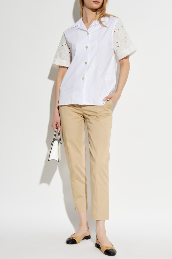 Tory Burch Pants with stitching on the legs