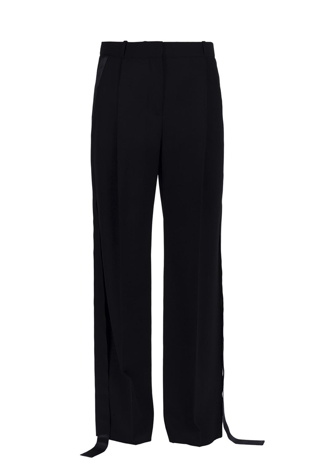 givenchy side stripe pants