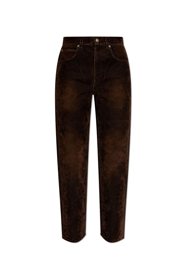 Jeans with a velvet finish, zdjęcie 1 Jeans with a velvet finish od Tory Burch