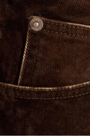 Tory Burch Jeans with a velvet finish