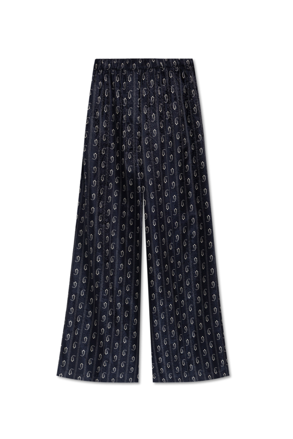 Patterned wide-leg trousers, zdjęcie 1 Patterned wide-leg trousers od Tory Burch