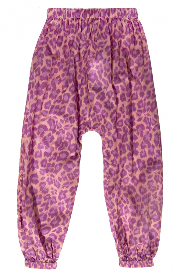 Zimmermann Kids Leopard-print trousers