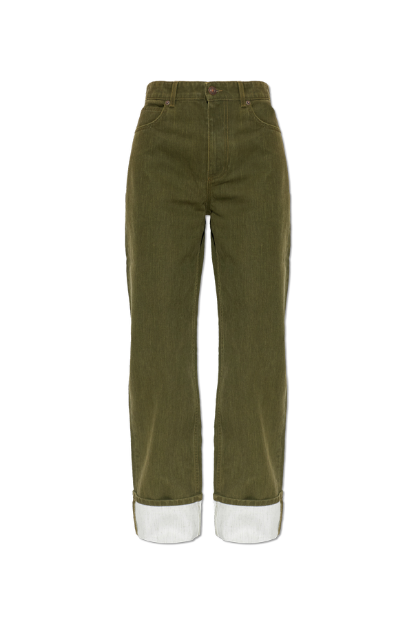 Jeans with Turned-Up Legs od Tory Burch