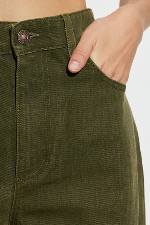 Tory Burch Jeans with Turned-Up Legs