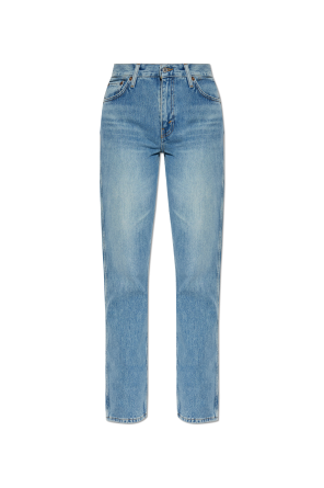 Straight leg jeans