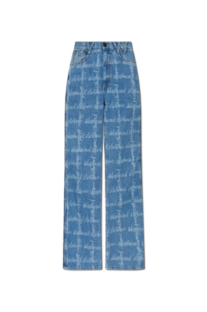 Jeans with logo
