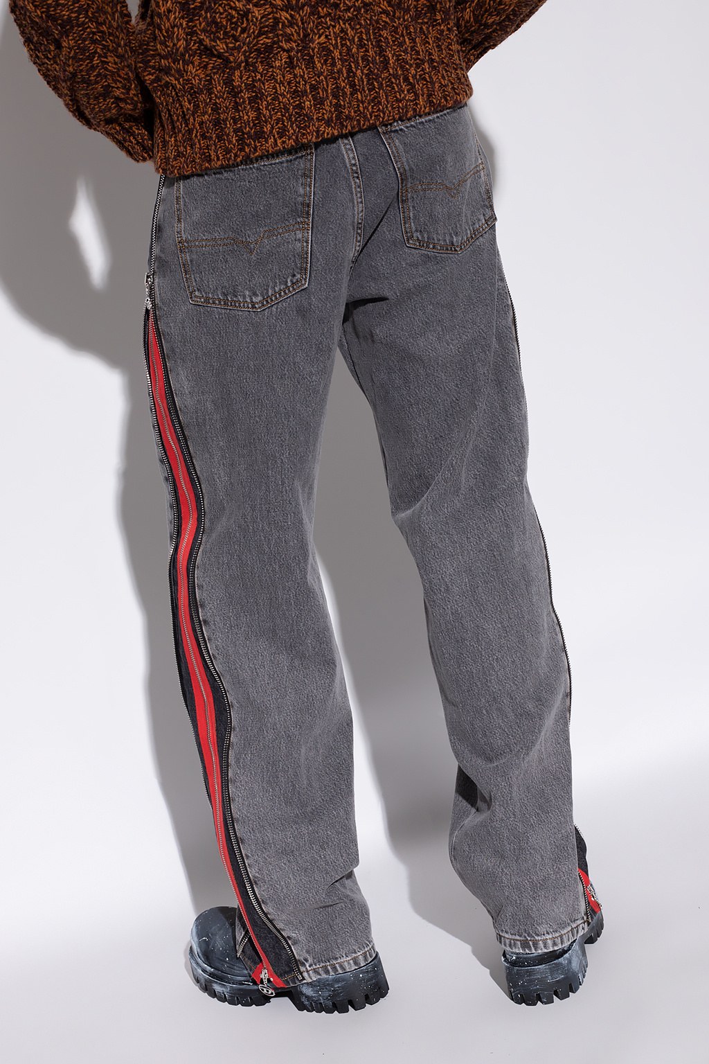 Diesel Side-stripe jeans