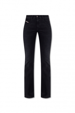 Versace Jeans Couture high-rise turn up jeans