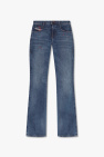 Calvin Klein Jeans Khakifärgade cargobyxor med extra smal passform