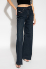Diesel NAVY BLUE ‘1978 D-AKEMI L.32’ flared jeans