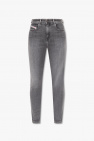 Diesel GREY ‘1984 SLANDY’ super skinny jeans