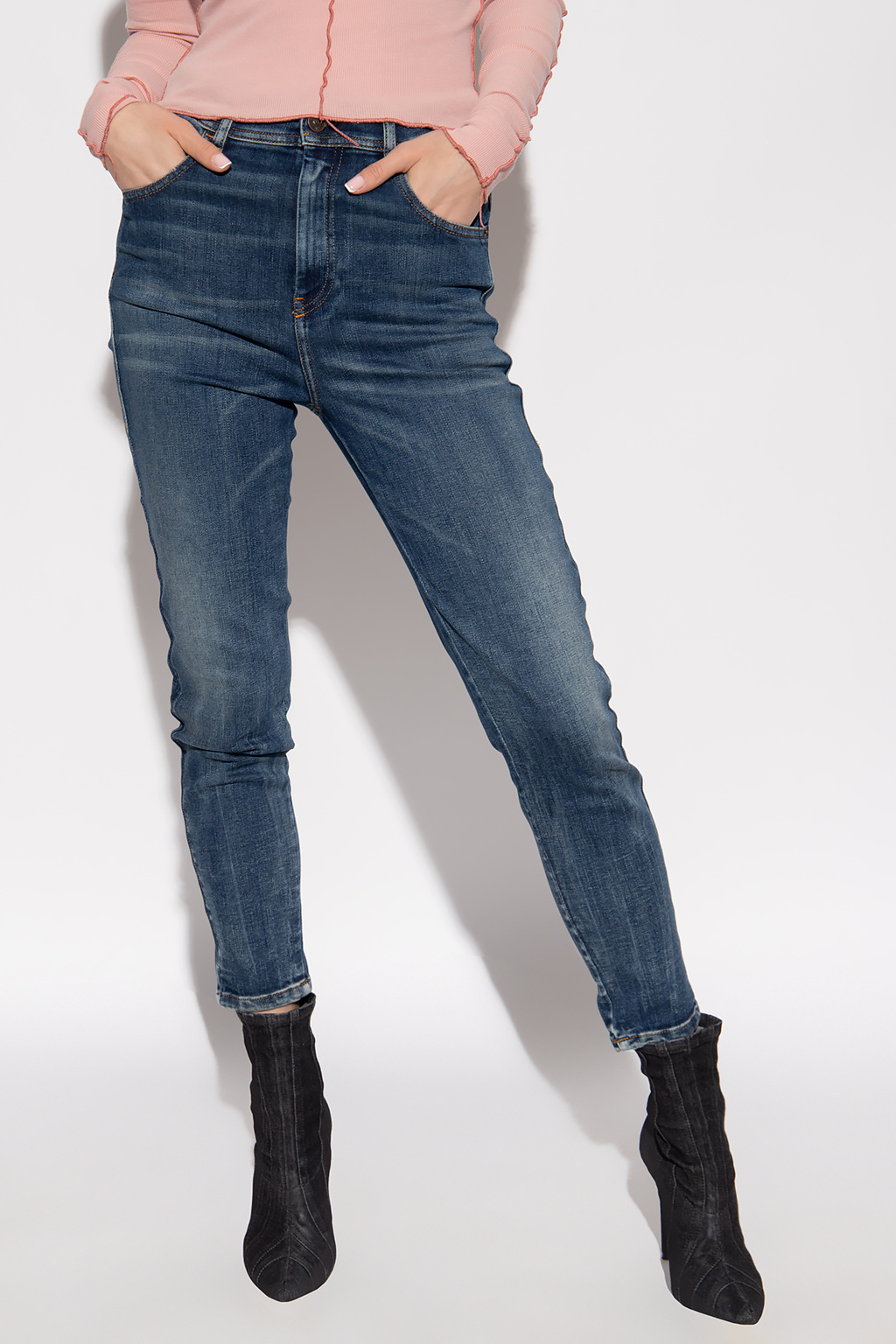 Diesel '1984 Slandy High' super skinny jeans