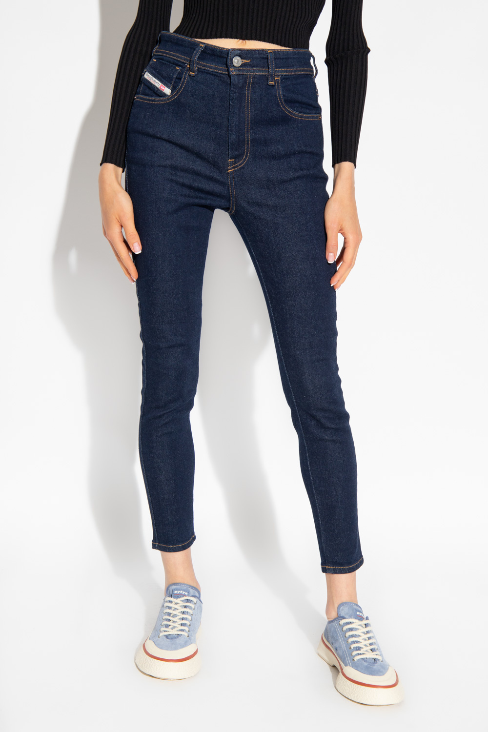 Diesel ‘1984 SLANDY-HIGH’ super skinny jeans