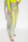 Diesel YELLOW ‘1989 D-MINE-S’ slim fit jeans