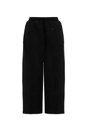 Sparkling sequin sweatpants