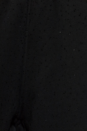 Alexander Wang Pantalones de chándal con lentejuelas brillantes