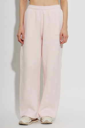 Alexander Wang Pantalones de chándal con lentejuelas brillantes