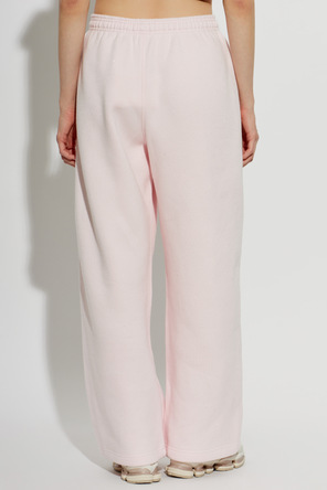 Alexander Wang Pantalones de chándal con lentejuelas brillantes