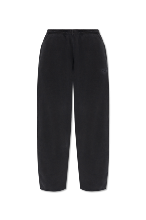 Wide-leg sweatpants
