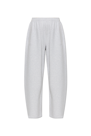 Wide-leg sweatpants