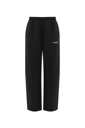 Sweatpants with embossed logo