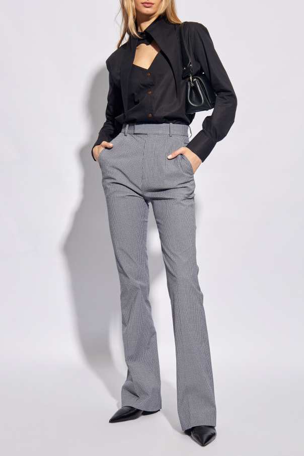 Vivienne Westwood Spodnie z wzorem w kratę ‘Ray’