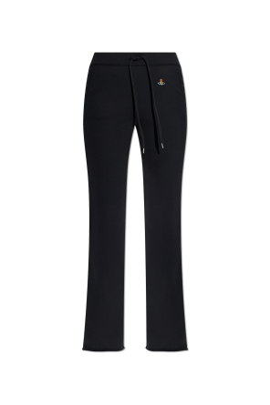 Sweatpants with flared legs