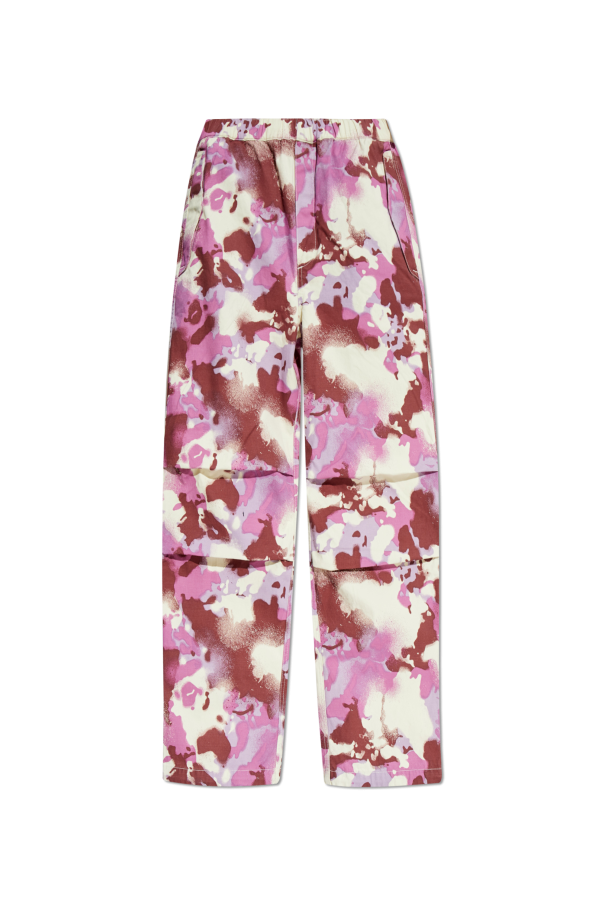 A BATHING APE® Pants with camouflage effect