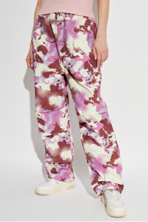 A BATHING APE® Pants with camouflage effect