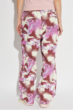 A BATHING APE® Pants with camouflage effect