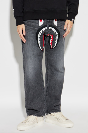 A BATHING APE® Jeans mit geradem Bein
