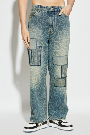 A BATHING APE® Jeans mit Muster