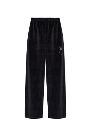 Velour sweatpants