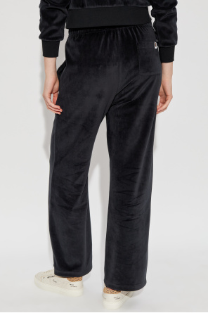 A BATHING APE® Welurowe spodnie dresowe