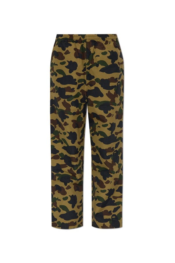Trousers with a camo motif od A BATHING APE®