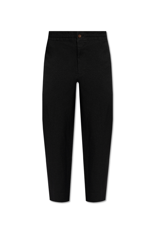 Comme des Garçons Black Spodnie o luźnym kroju