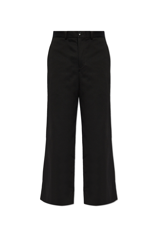 Comme des Garçons Black Spodnie z kieszeniami