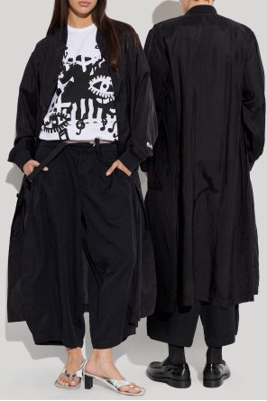 Trousers with detachable suspenders od Comme des Garçons Black