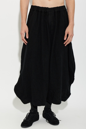 Comme des Garçons Black Wool wide-leg trousers
