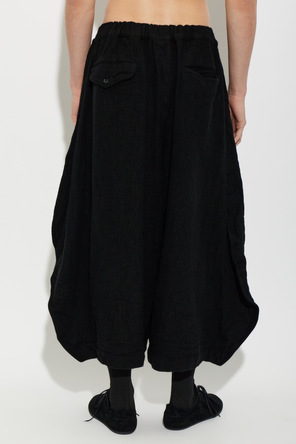 Comme des Garçons Black Wool wide-leg trousers