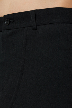 Comme des Garçons Black Wide-leg shorts