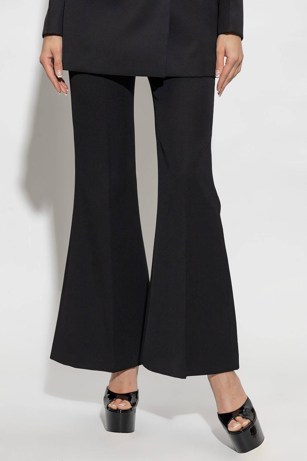 Alexander Wang Wool pleat-front trousers