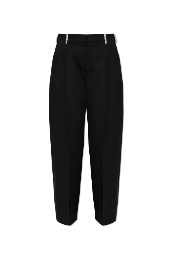 Wool trousers with appliqués od Alexander Wang