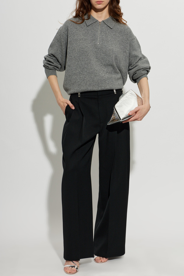 Alexander Wang Wollhose mit Applikationen
