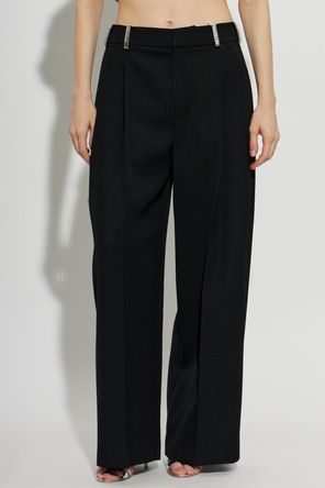Alexander Wang Wollhose mit Applikationen